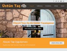 Tablet Screenshot of alacatiustuntas.com
